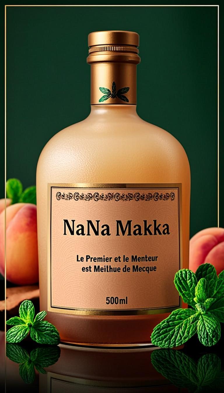 Na'Na' Makka P&ecirc;che Mint 500ml
