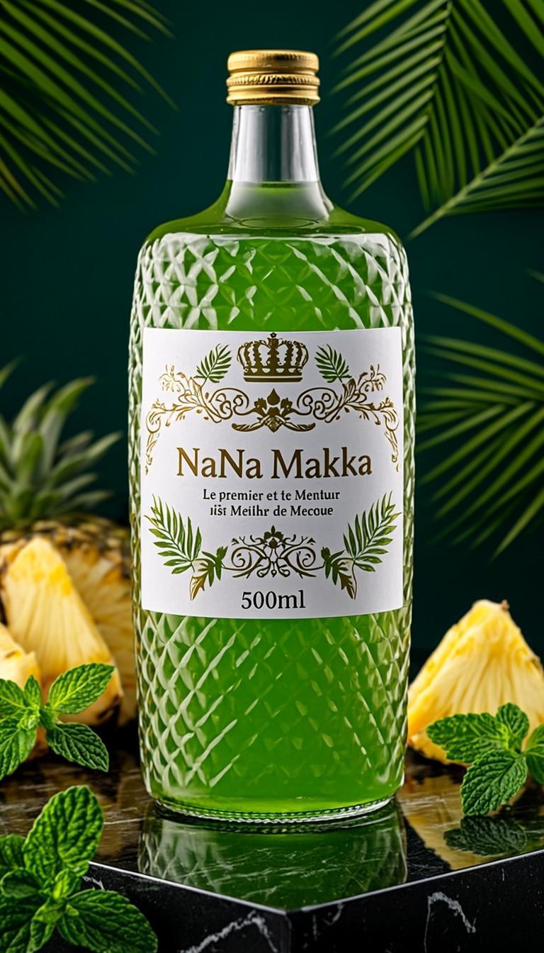 Na'Na' Makka Ananas Mint 500ml