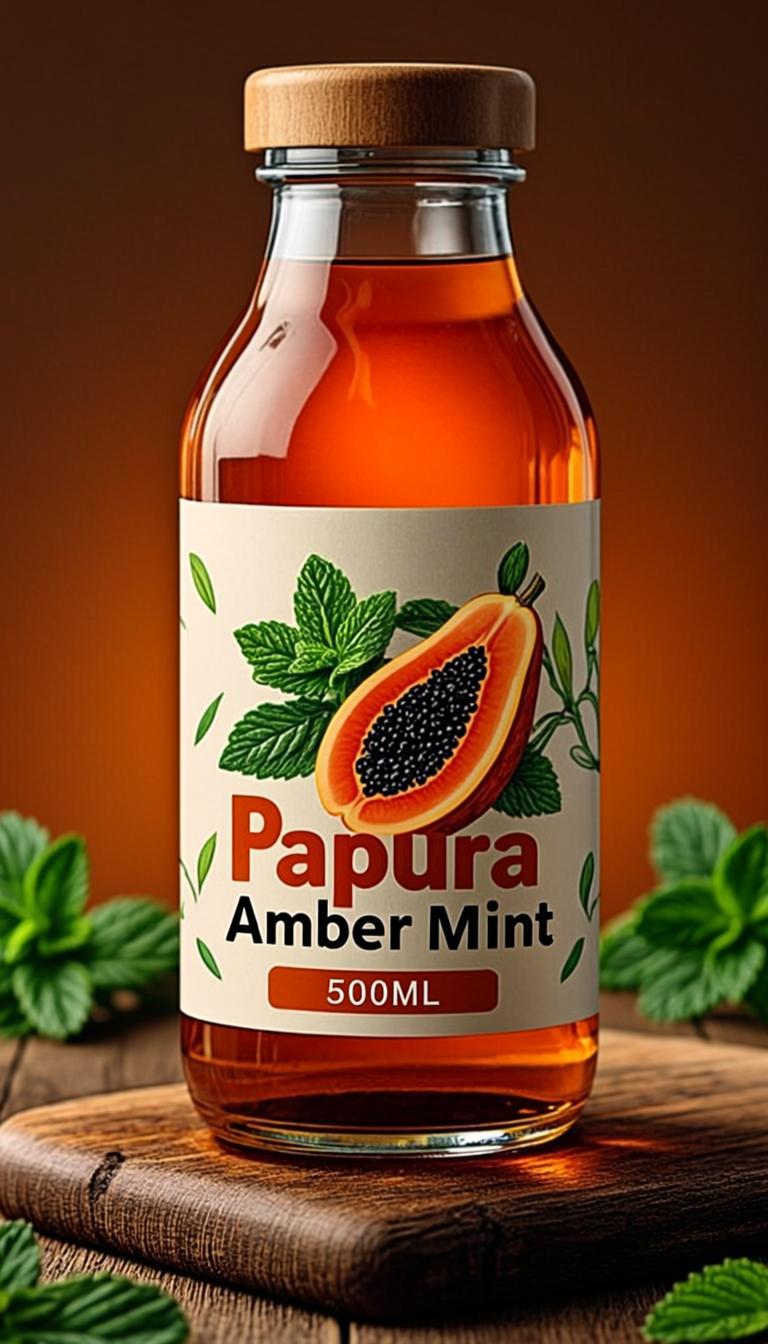 Na'Na' Makka Papaye Ambr&eacute;e 500ml