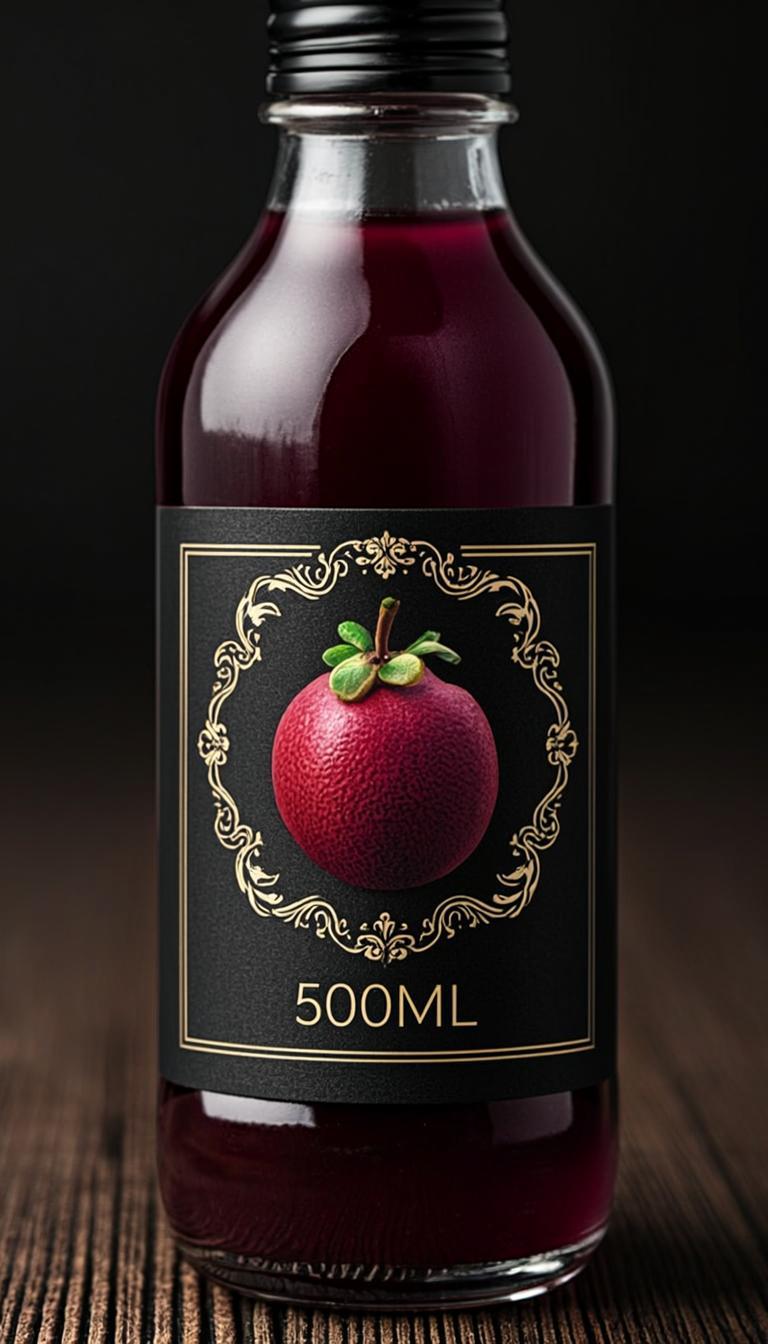 Na'Na' Makka Mangoustan Noir 500ml