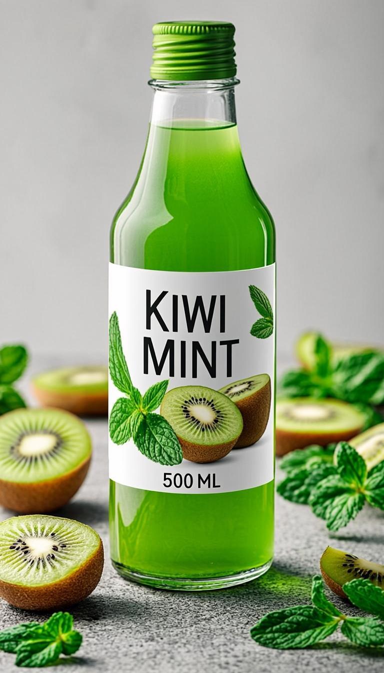 Na'Na' Makka Kiwi Menthe 500ml